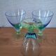 3 verres Bormioli Rocco Bahia années 80