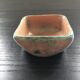 Patinated salt pot