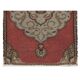 Hand-knotted Small Rug. Vintage Door Mat. Turkish Wool Seat Cover. Entryway Mat. Kitchen Rug