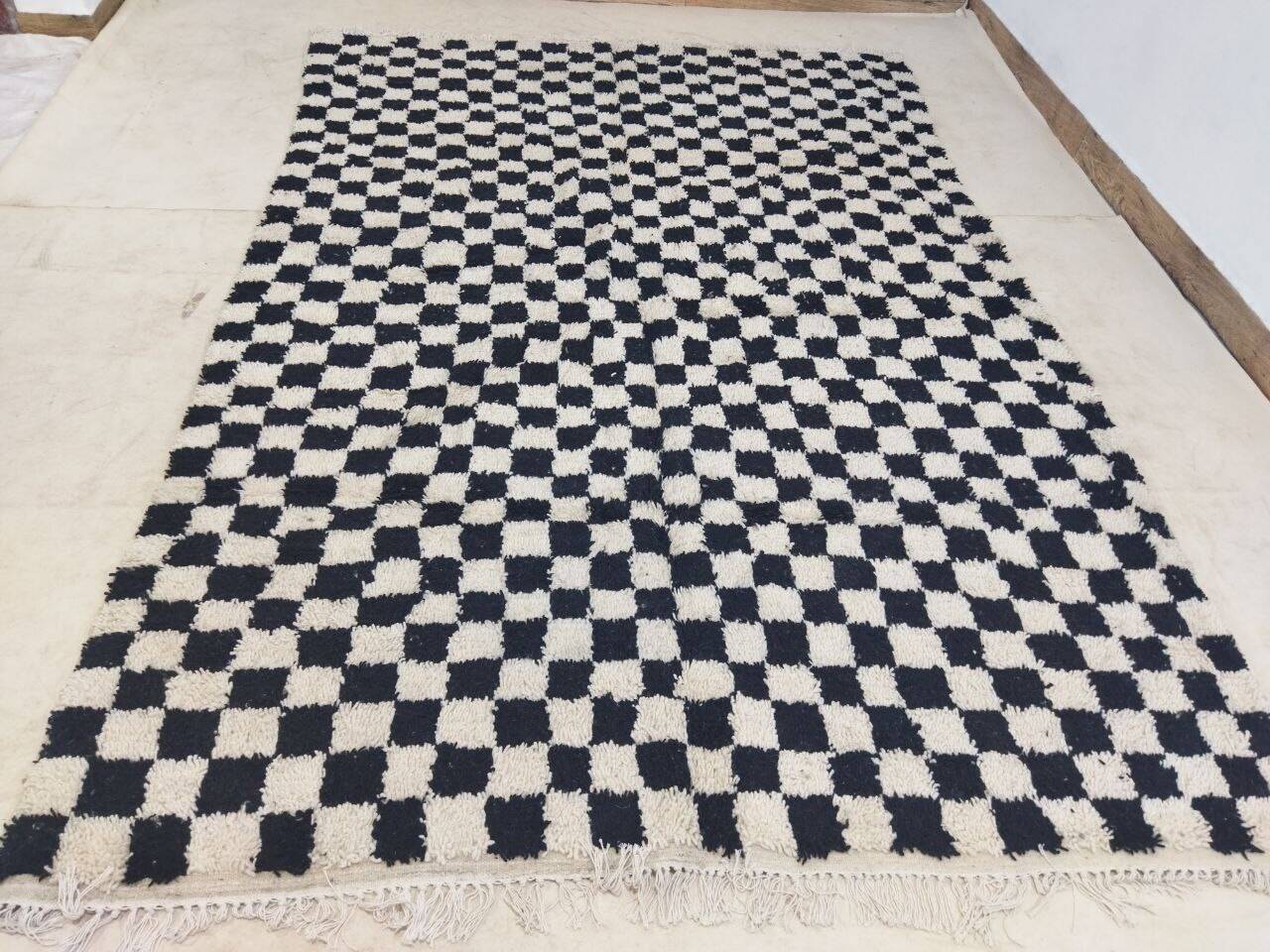 Handmade Moroccan Berber rug 156 X 100 CM