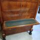 Mahogany chest of drawers – Empire / Restoration period – Black marble and bronze