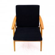 Pair of armchairs, Czechoslovakia, manufacturer TON, 1960s. After renovation.