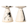 Karsten Nielsen KN Denmark Rare Postmodern Splatter Ceramic Candlestic
