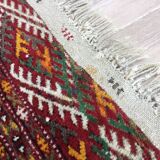 Vintage pure wool rug – 118 x 57cm