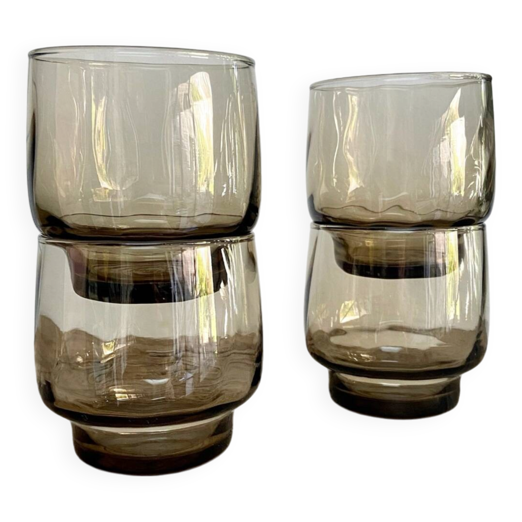 Ramequins en verre fumé - Canada