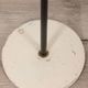 Vintage 50's floor lamp in metal and glass, italian design