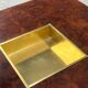 Table Willy RIZZO placage de loupe Mario Sabot 1970