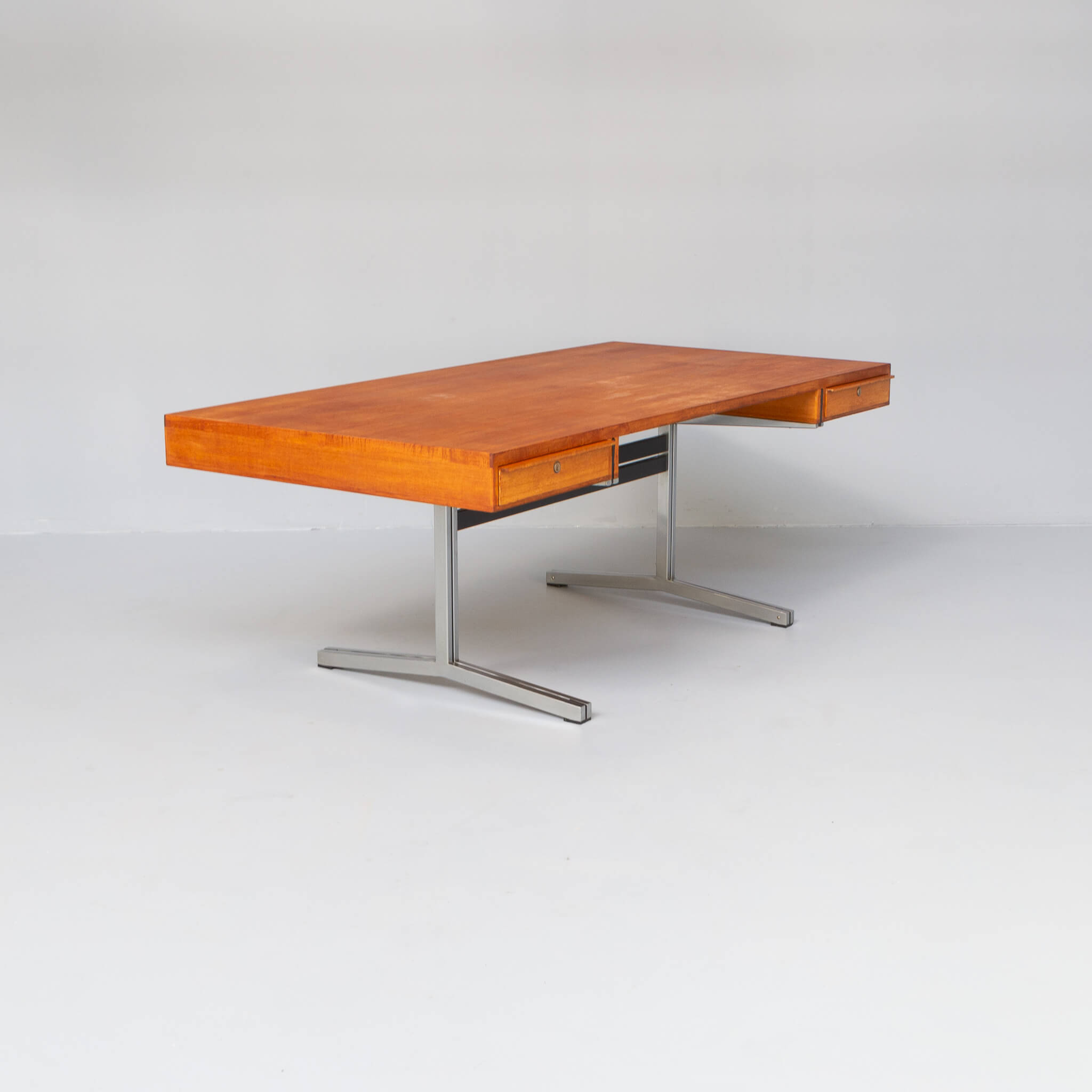 60s Theo Tempelman mid century executive writing desk for AP originals