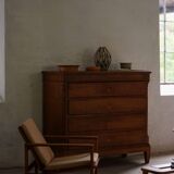 Børge Mogensen, a pair of BM2256 lounge chairs in oak and jute, Denmark, 1960s.