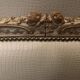Lit de style Louis XV en hêtre patiné XX siècle