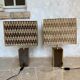 Paire de lampes 1970