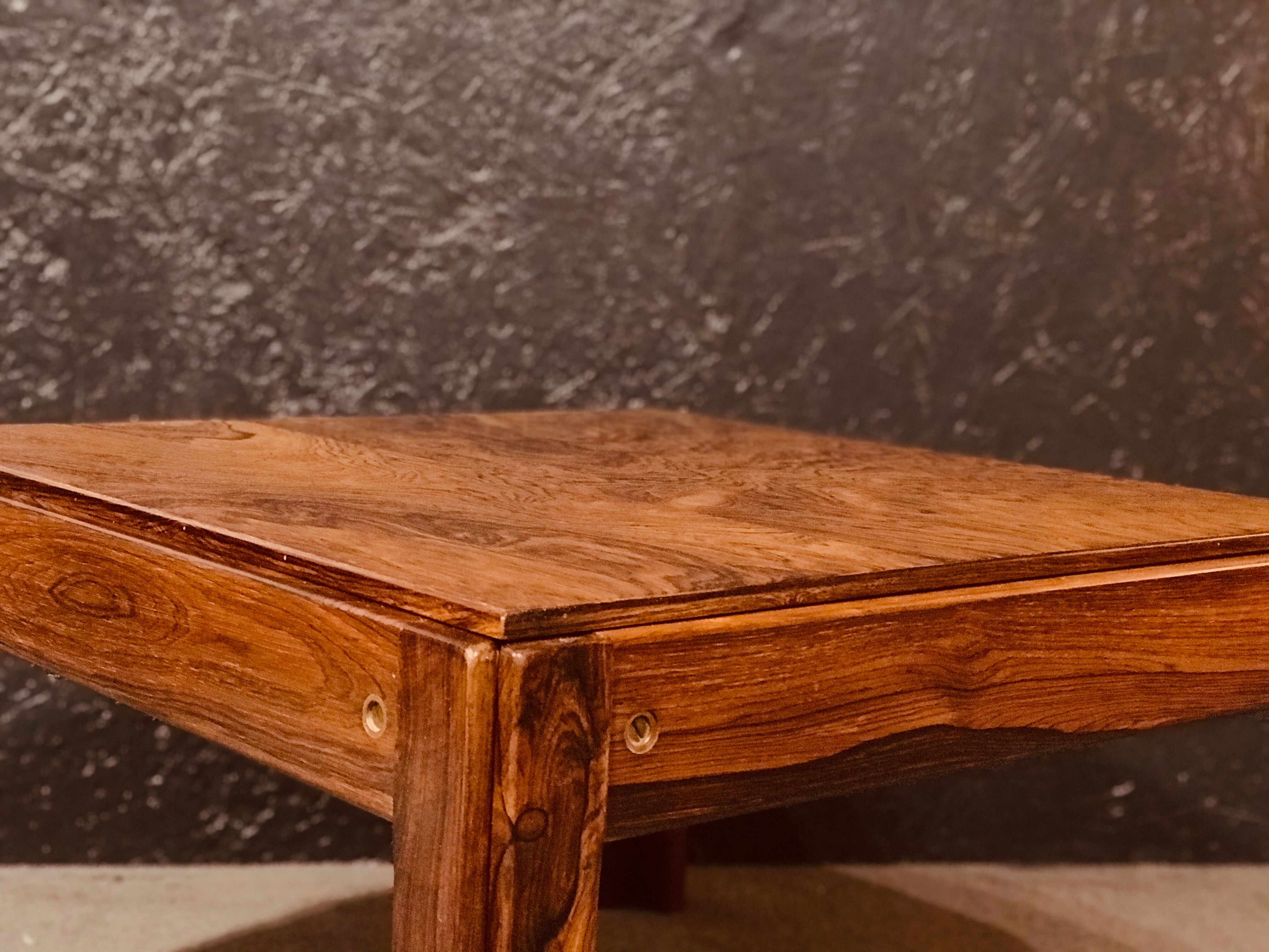 Small Mid-Century Danish Rosewood Coffee Table, 1960s