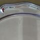 Stainless service dish