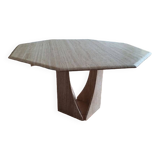 Travertine table