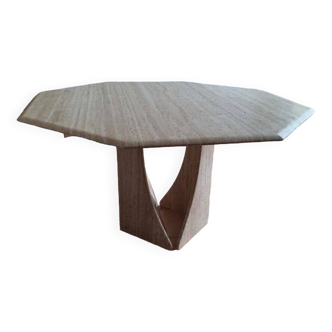 Travertine table