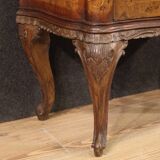 Paire de tables de chevet italiennes en bois, années 50