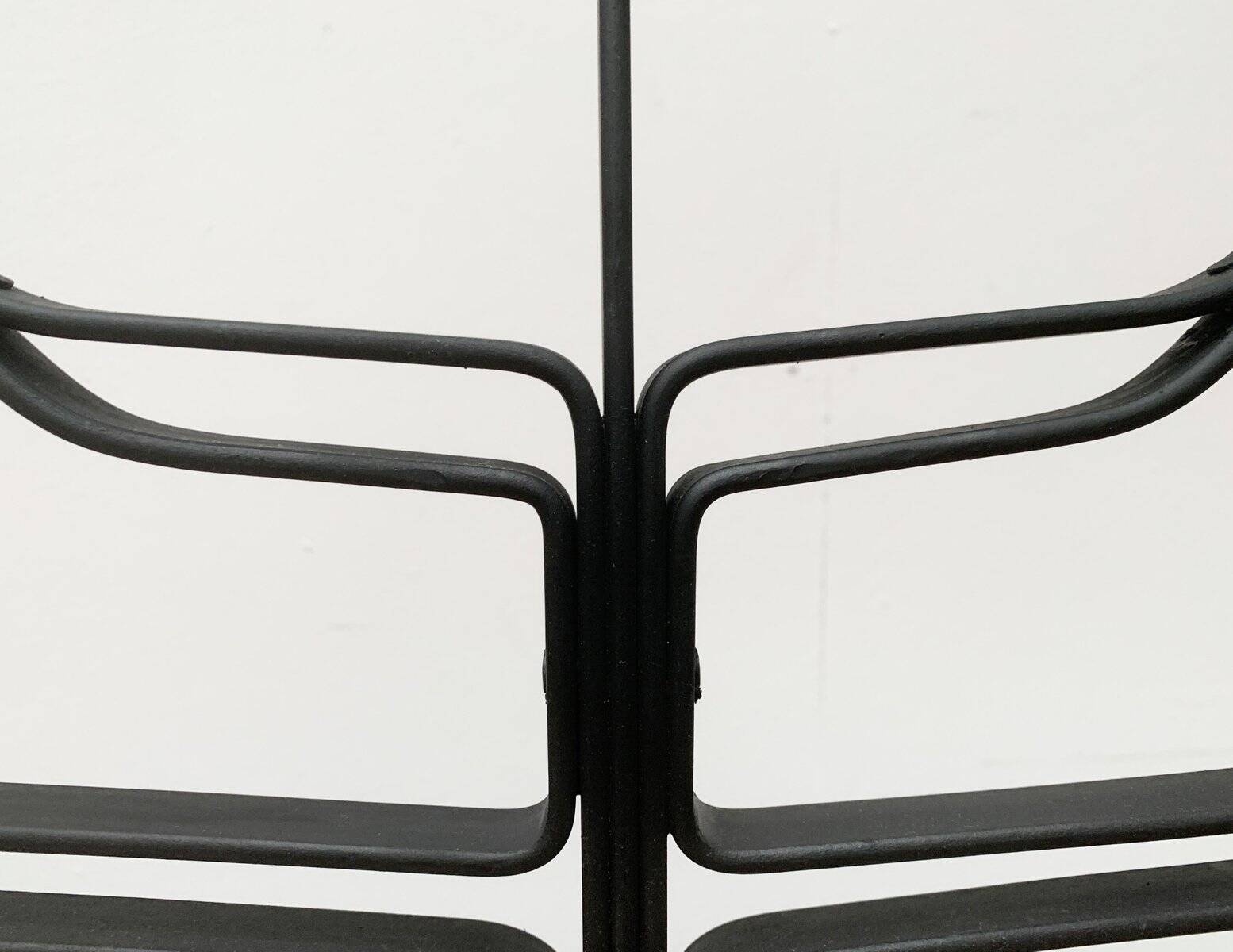 Brutalist Metal Candle Holder