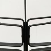 Support de bougie en métal brutaliste