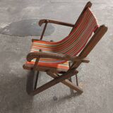 Vintage children's chaise longue