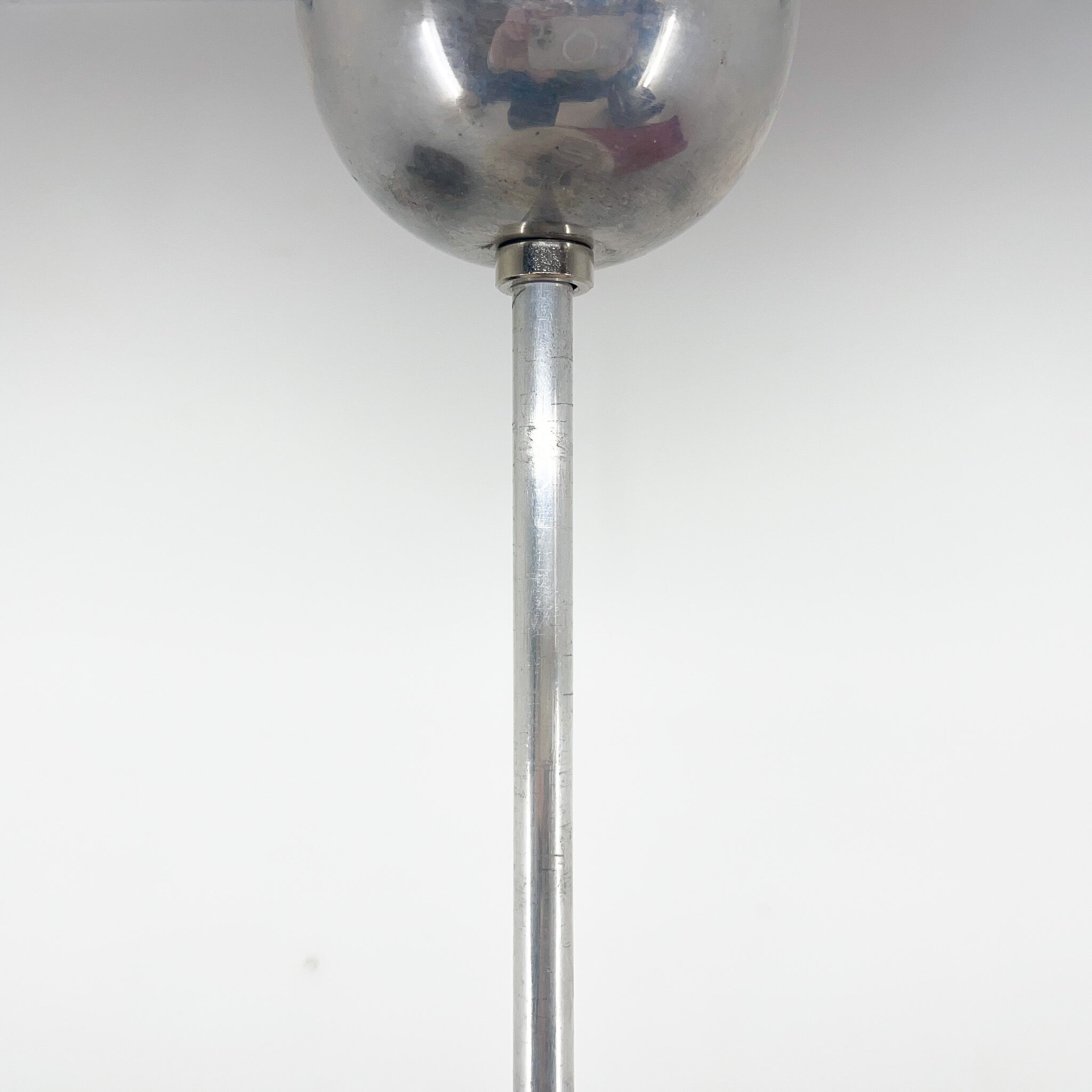 Mid-century glass chandelier by Napako Czechoslovakia 1960s