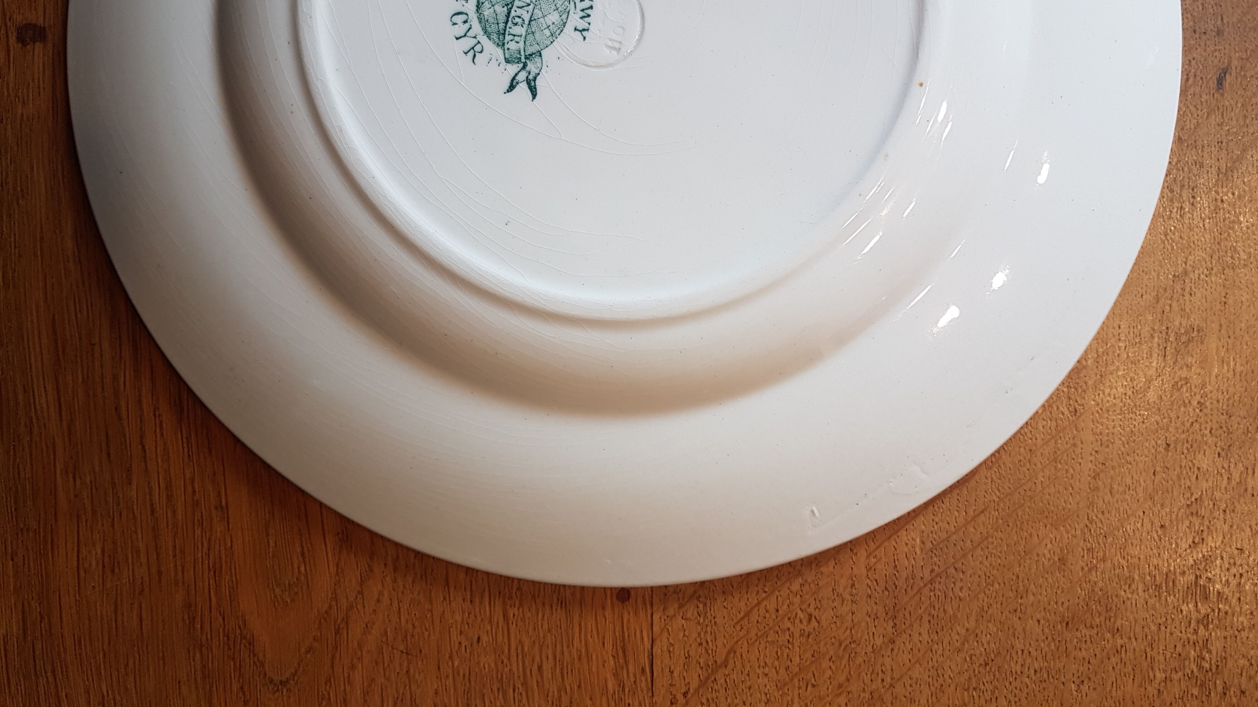 Old plate