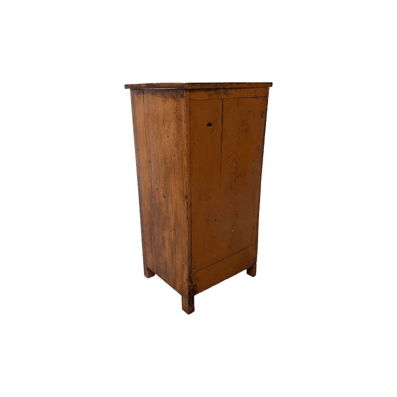 Antique French Walnut Nightstand, earl 1800s