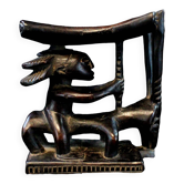 Luba neck support - dr congo