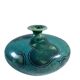Vase soliflore en céramique à glaçure cristalline