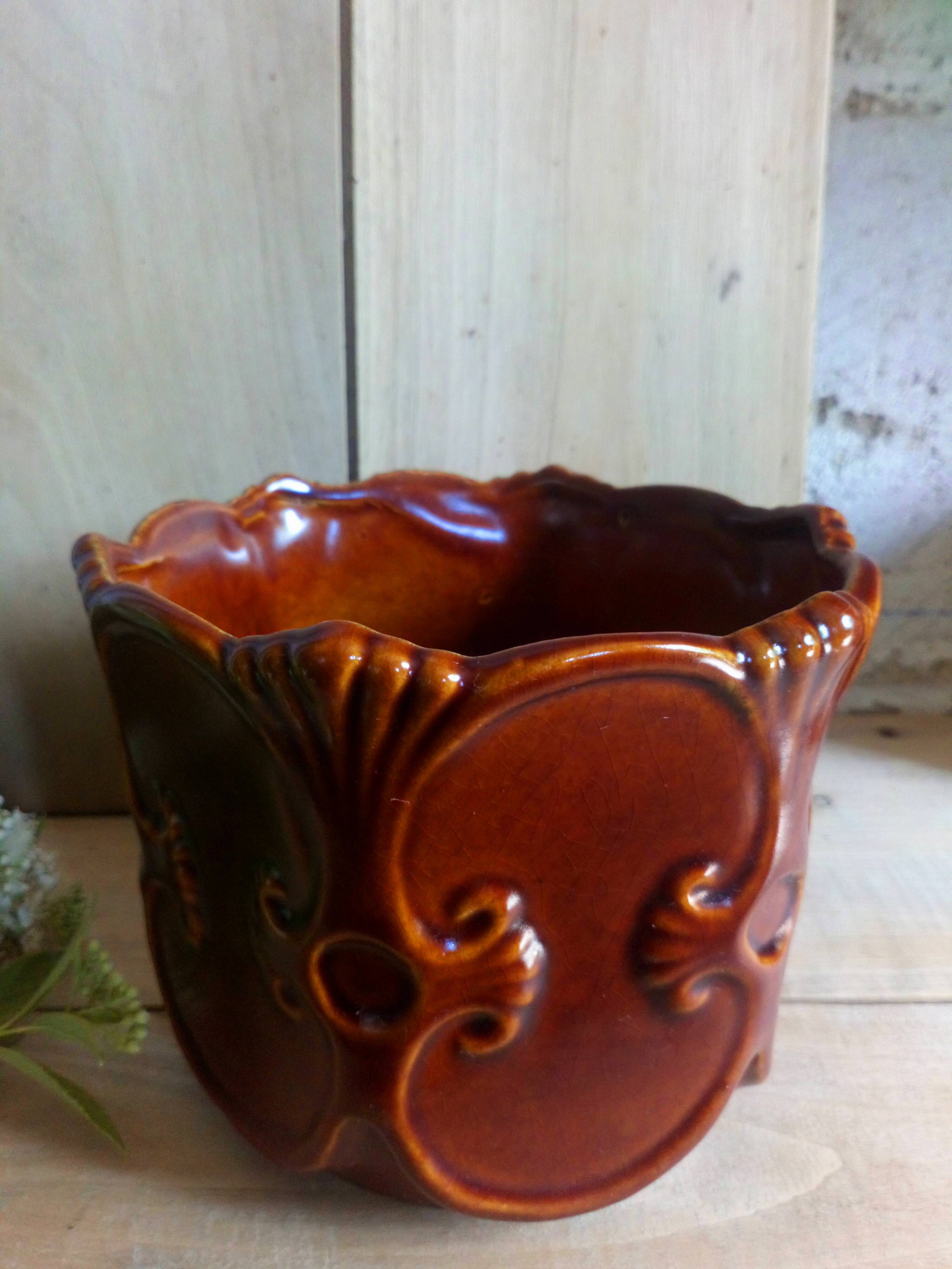 Mask in cermal Barbotine West Germany vintage