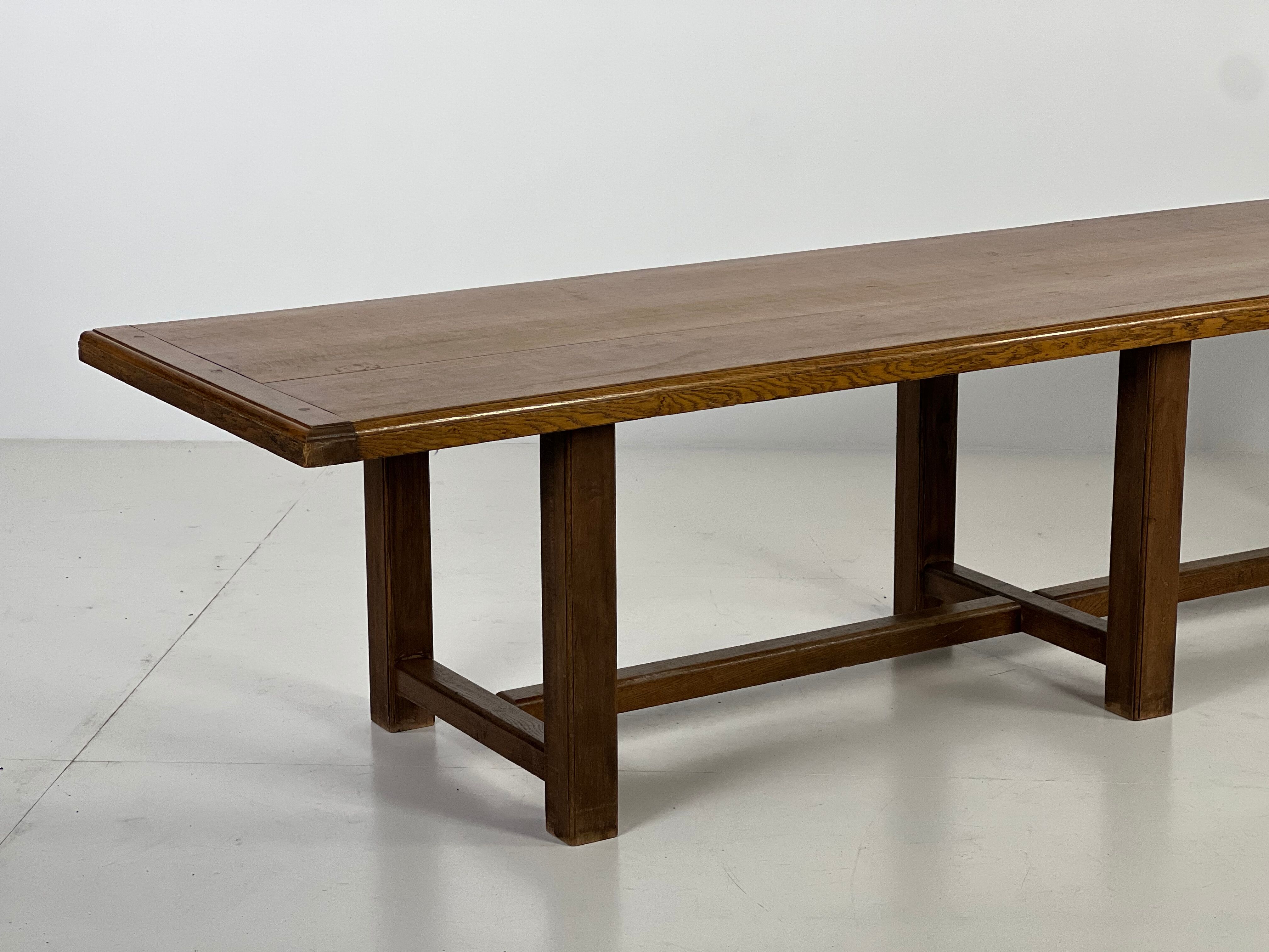 Large monastery table dining table