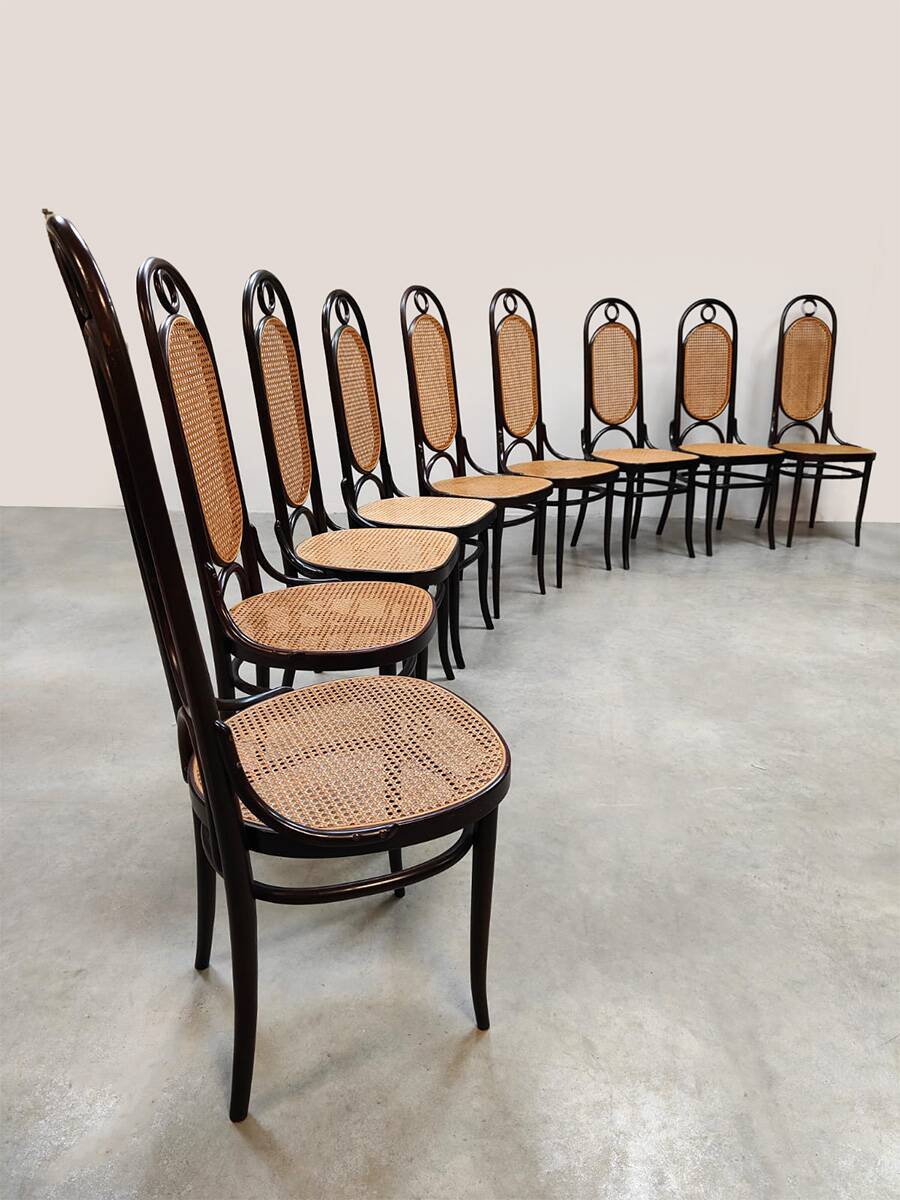 Vintage design dining chairs Thonet 1970’s