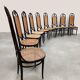 Vintage design dining chairs Thonet 1970’s