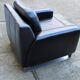 Musterring leather armchair, Germany 1980's.