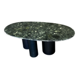 Coffee table marble feet steel