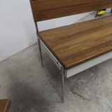 1970 wooden kitchen corner bench set