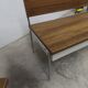 Ensemble banc d'angle cuisine 1970 bois