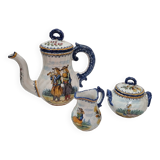 Henriot Quimper coffee service from 1930