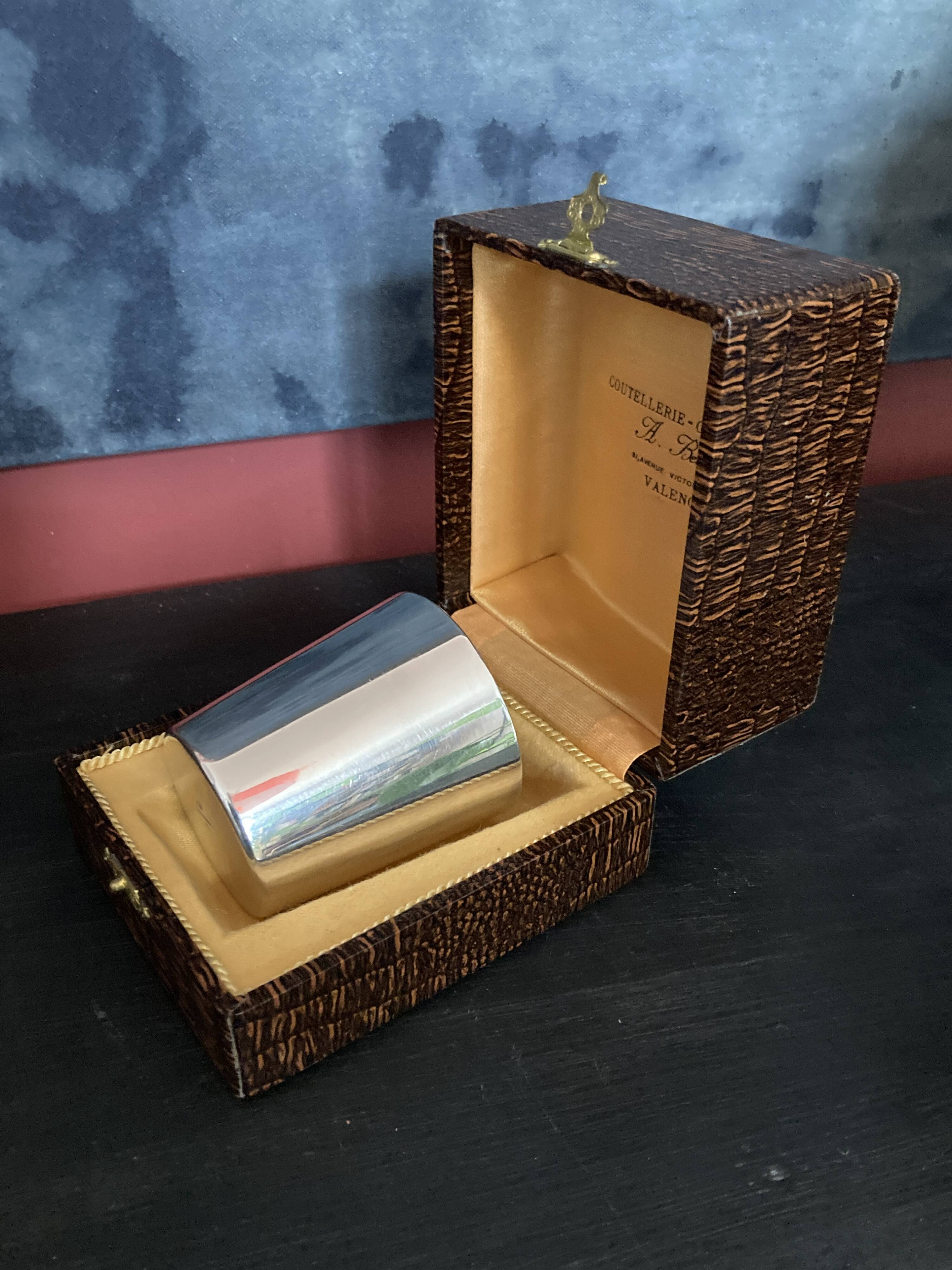 Timbale de naissance vintage - Christofle