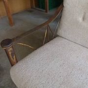 Wrought iron sofa