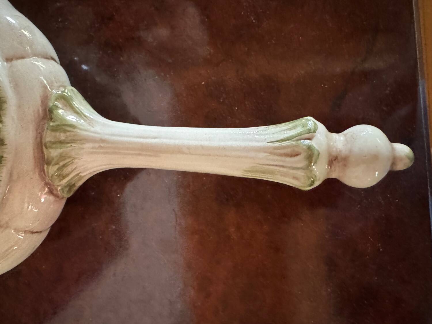 Antique ceramic flower vase