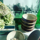 Set of 6 digoin bowls