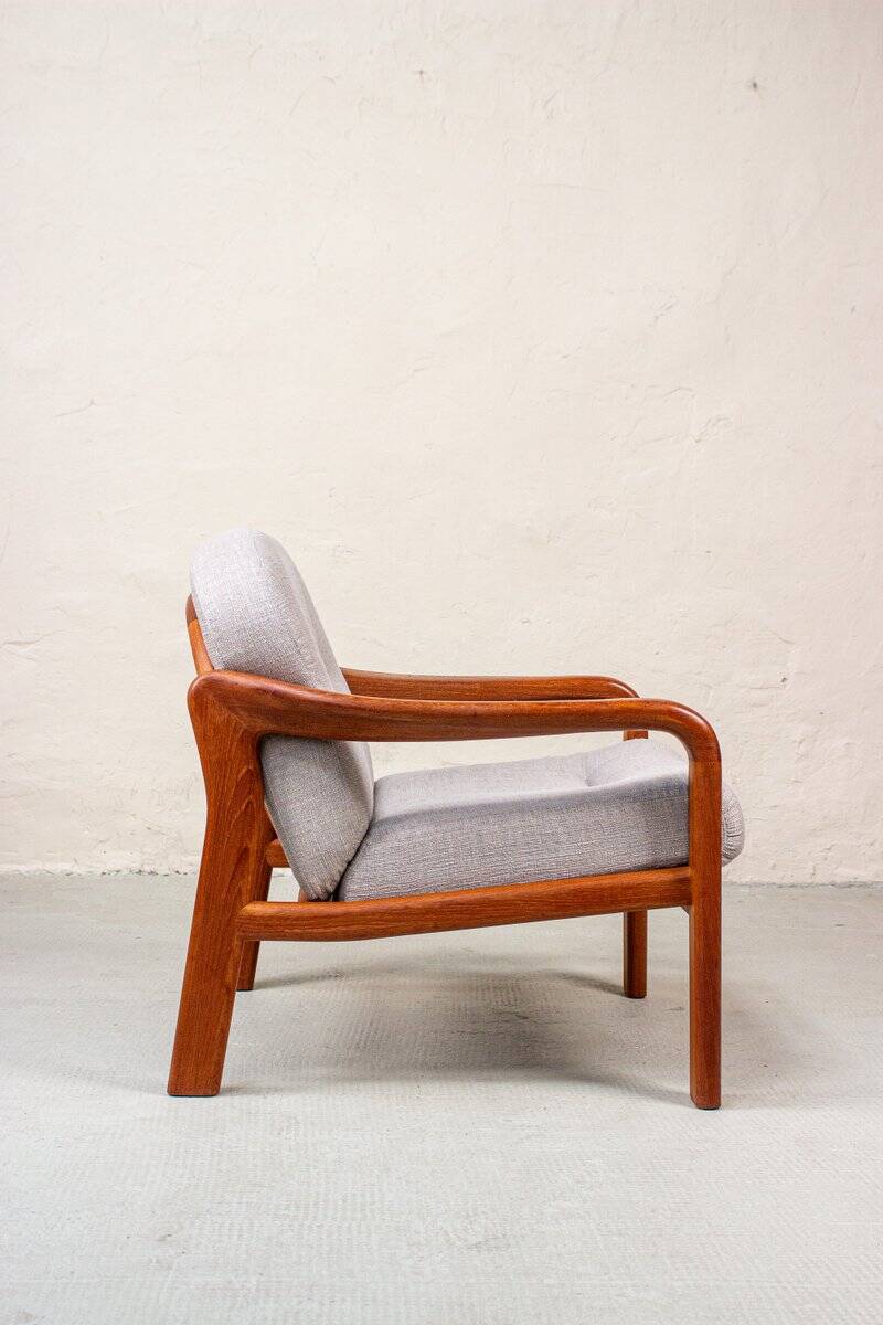 Fauteuil Vintage en Teck de Komfort, Danemark, 1980s