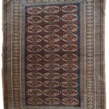 Tapis Vintage Bukhara en Laine, Années 1960, Élégance Traditionnelle