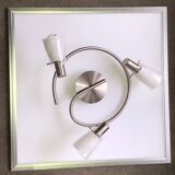 Ceiling lamp, wall lamp three frosted glass spotlights