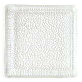 Empty pocket or square Nevada glass ashtray