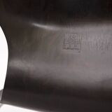 6 Flötotto Pagwood Chairs – German Design Classic, 1970s, Chrome & Plywood