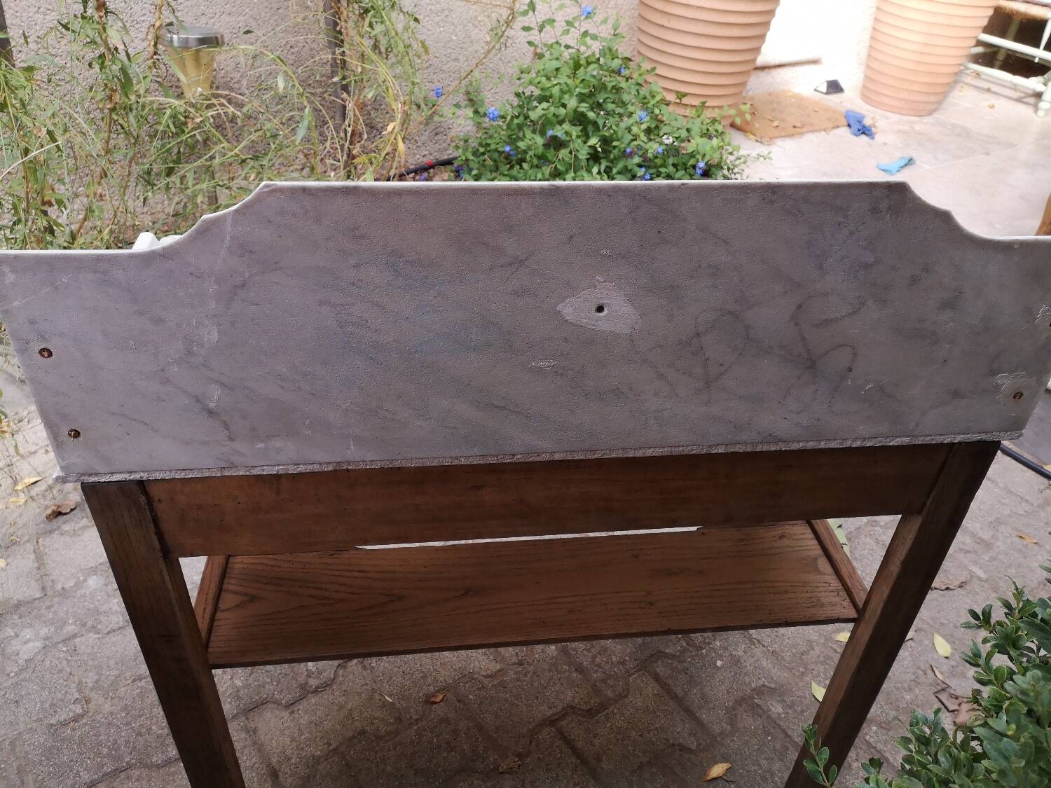 Marble dressing table