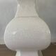 Vintage crackled ceramic table lamp