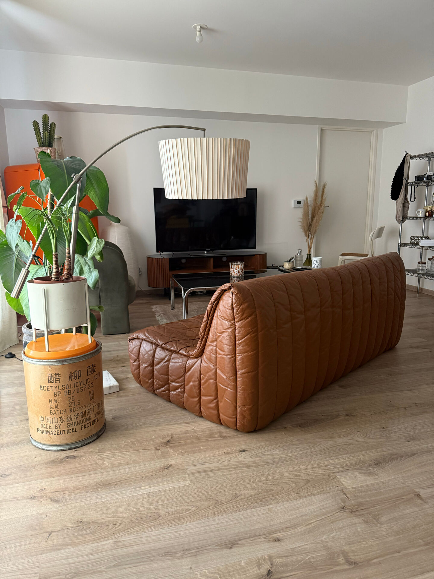 Vintage leather sofa
