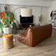 Vintage leather sofa
